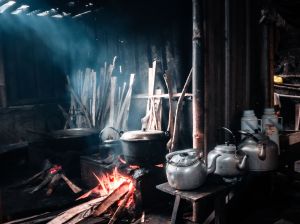 Smoky kitchen